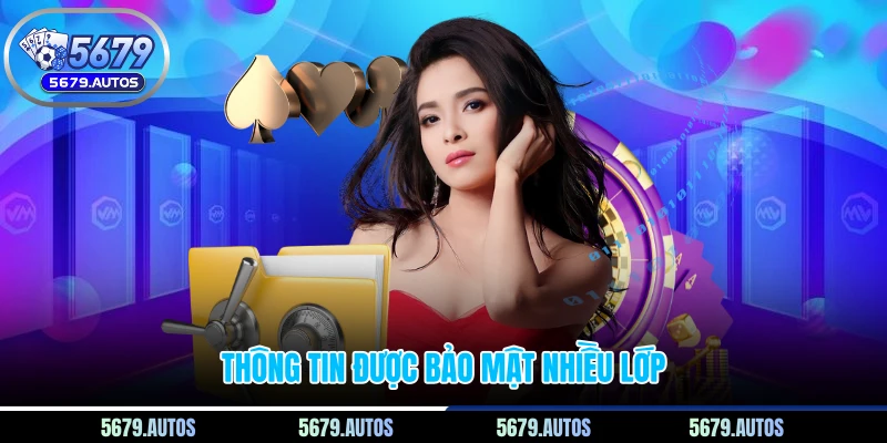 Thông tin được bảo mật nhiều lớp
